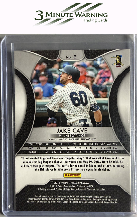 2019 Panini Prizm #2 Jake Cave