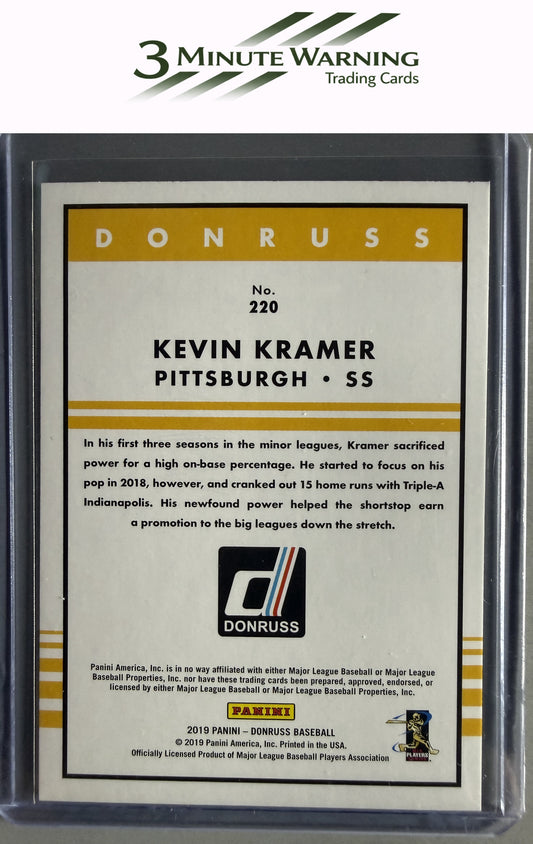 2019 Donruss #220 Kevin Kramer