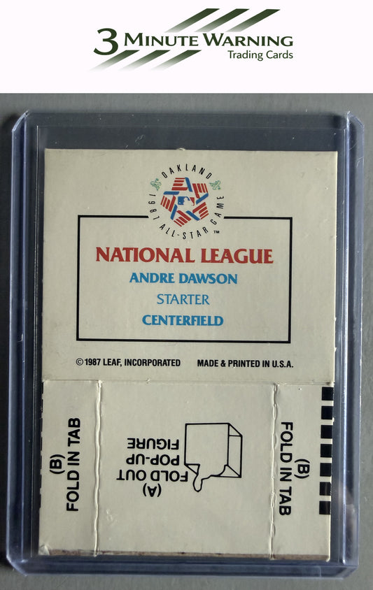1988 Donruss All-Stars #NNO Andre Dawson Pop-Ups