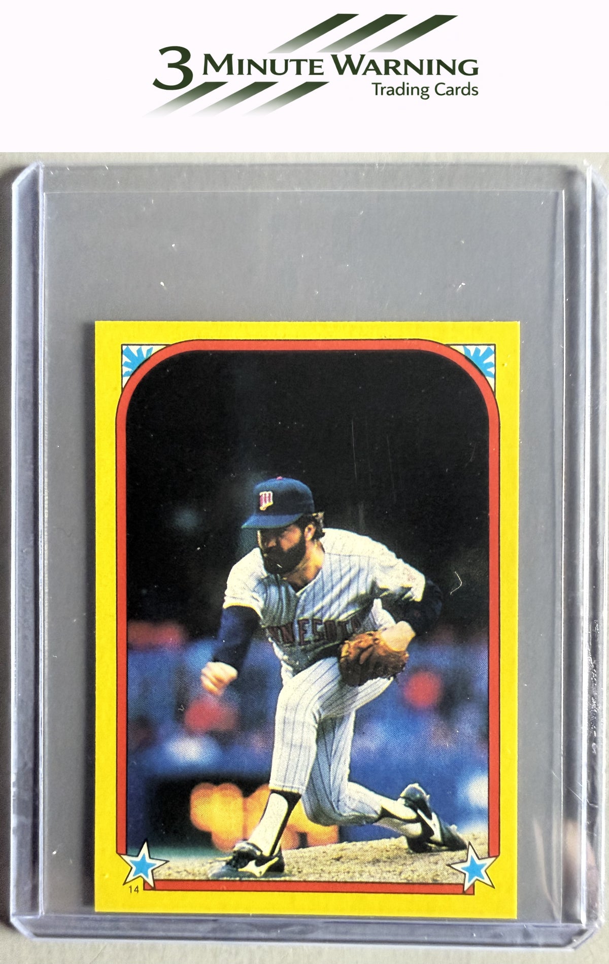 1988 Topps Stickers #13 Andre Dawson Super Star Backs