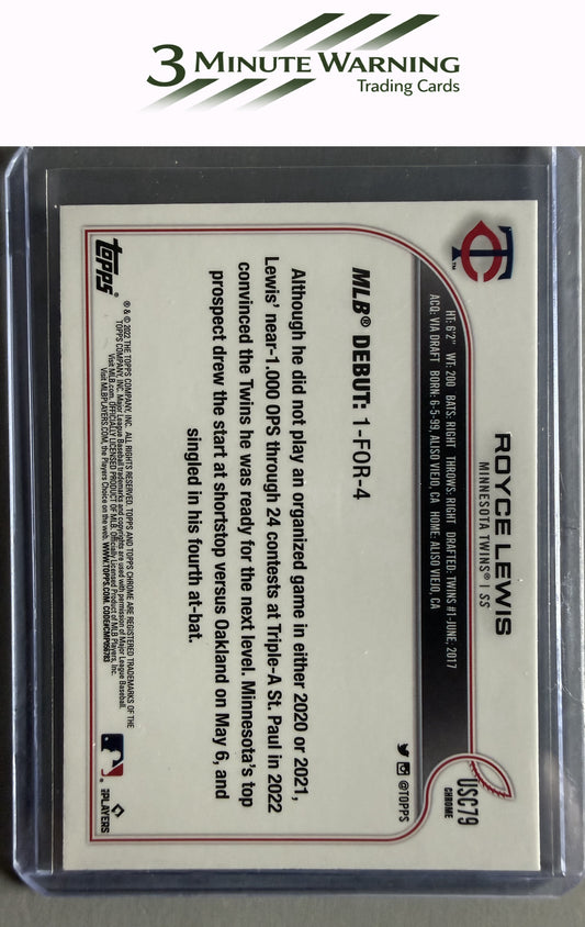 2022 Topps Chrome Update #USC79 Royce Lewis
