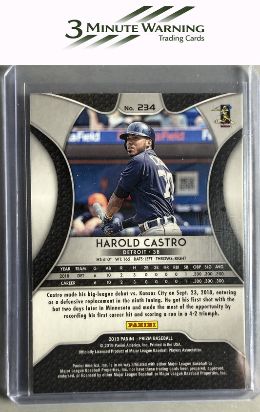 2019 Panini Prizm #234 Harold Castro