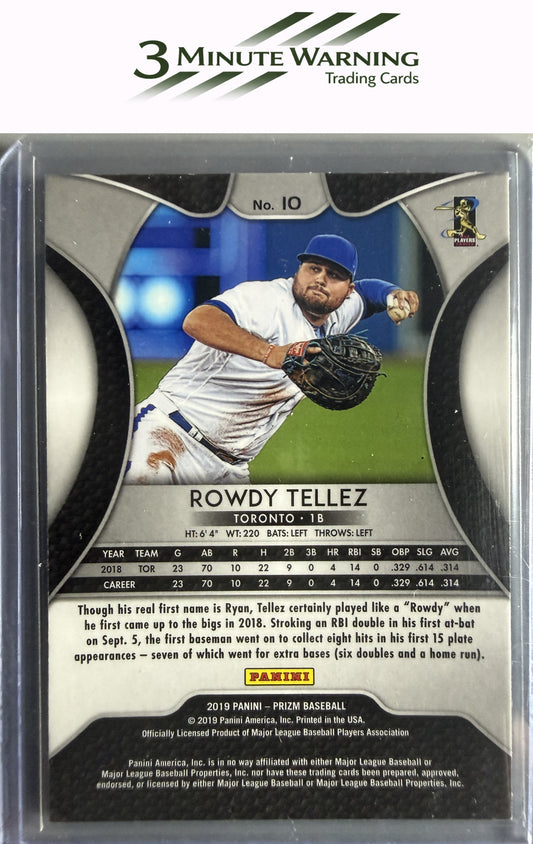 2019 Panini Prizm #10 Rowdy Tellez