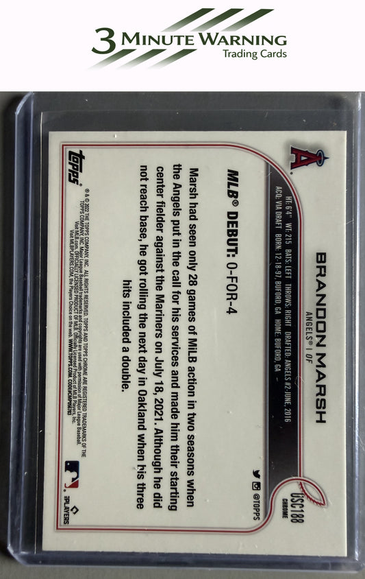 2022 Topps Chrome Update #USC188 Brandon Marsh