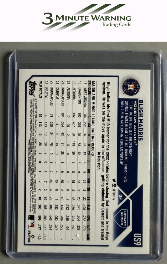 2023 Topps Update #US9 Bligh Madris