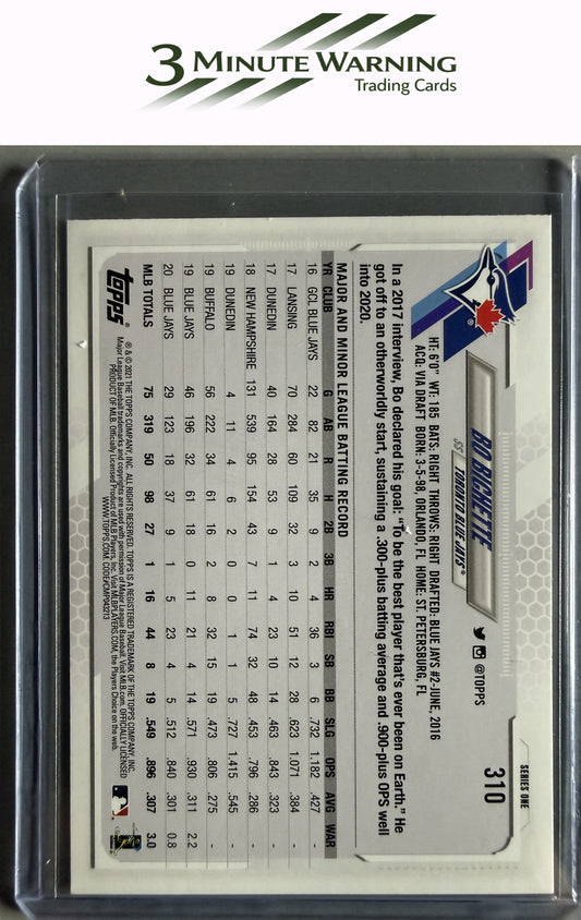2021 Topps #310 Bo Bichette