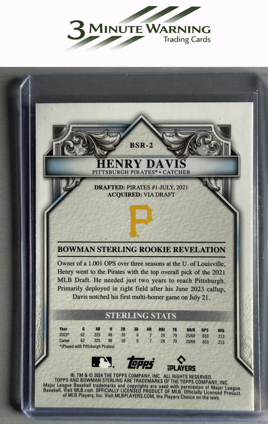2024 Bowman Sterling #BSR-2 Henry Davis
