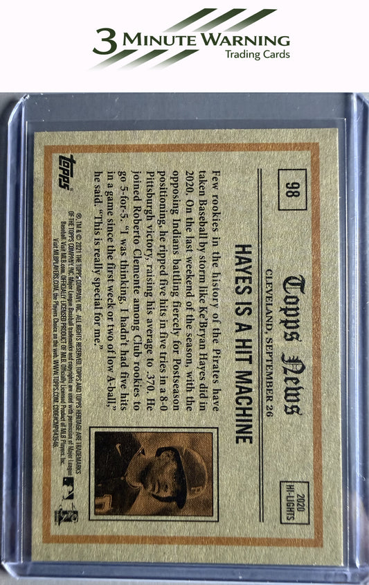 2021 Topps Heritage #98 Ke'Bryan Hayes