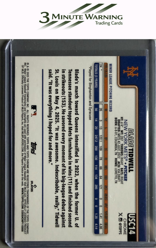 2025 Topps Chrome Update #USC14 Blade Tidwell
