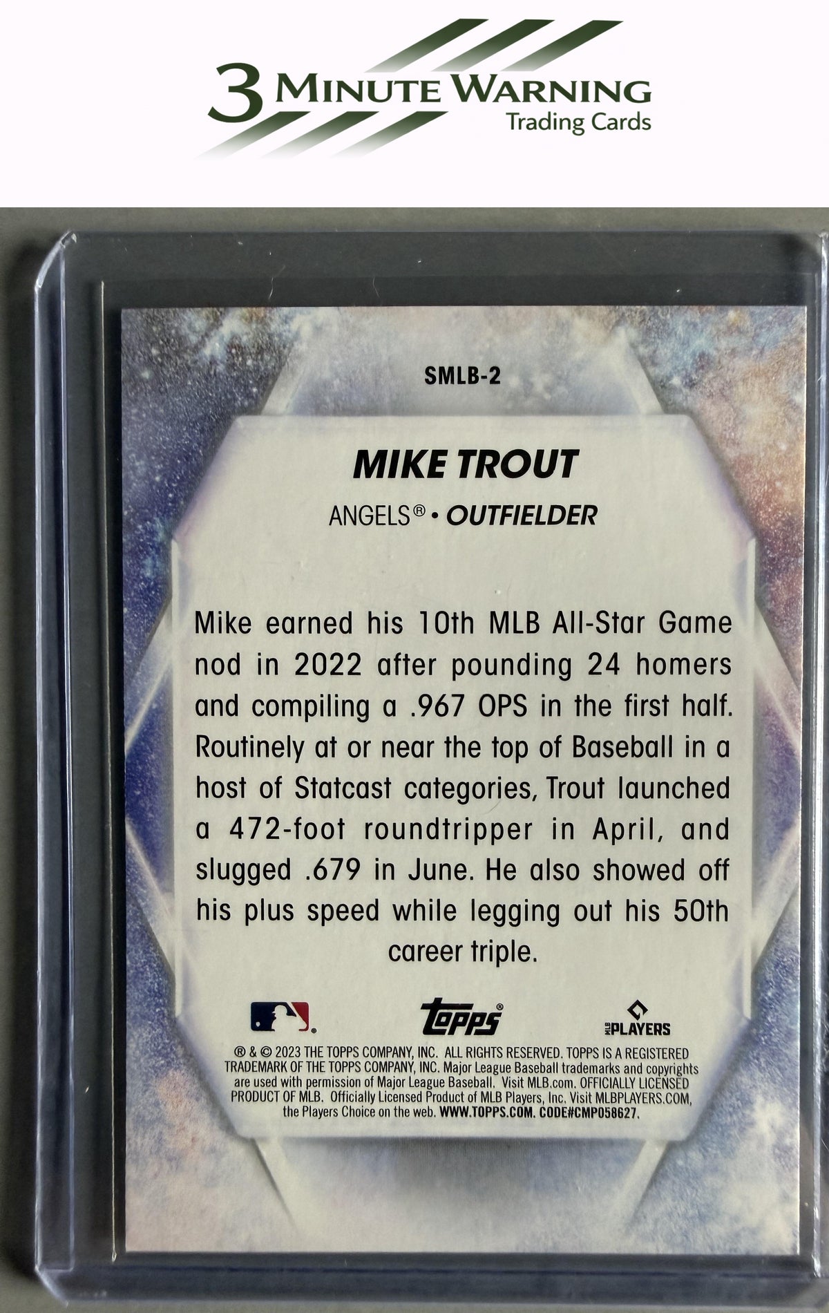 2023 Topps #SMLB-2 Mike Trout Stars of MLB