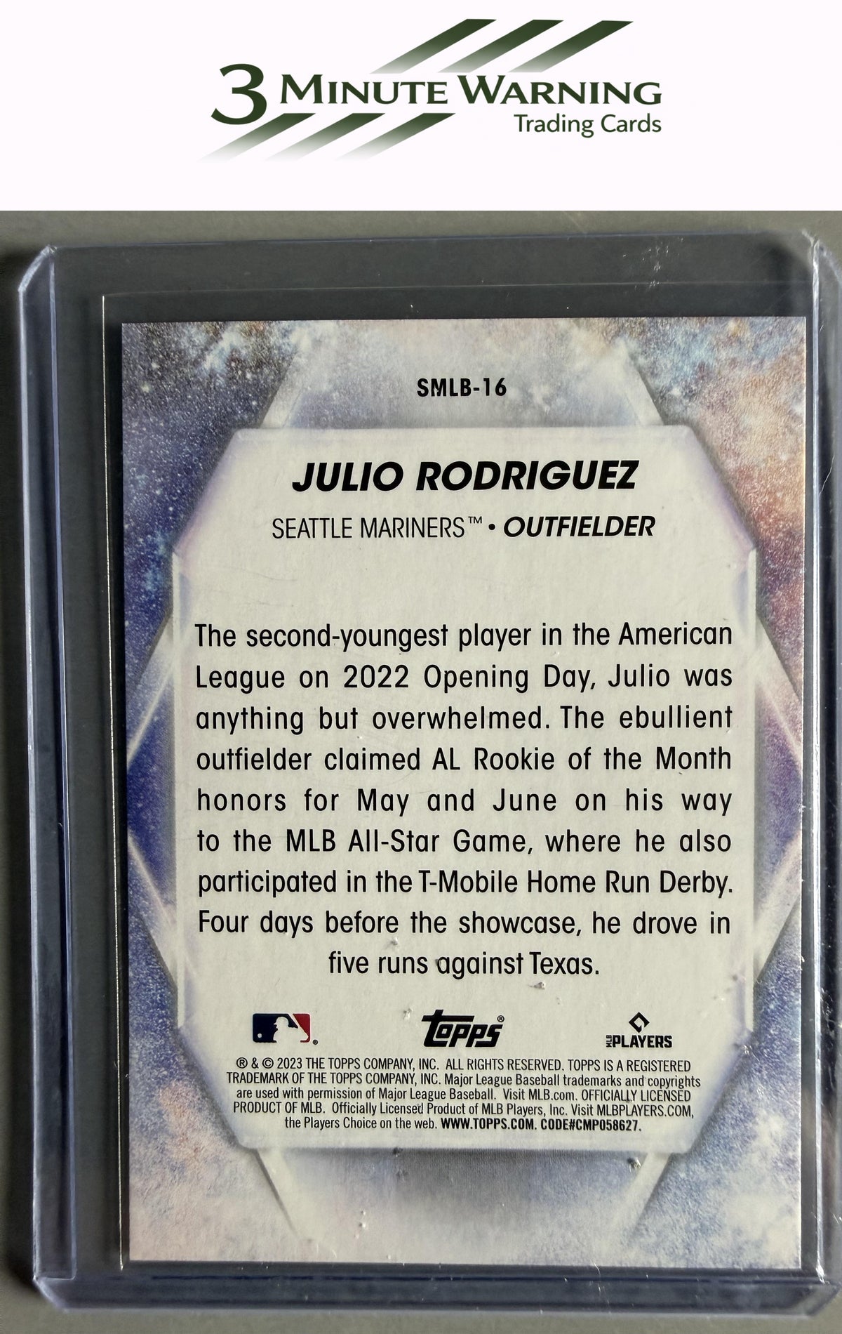 2023 Topps #SMLBC-16 Julio Rodriguez Stars of MLB Chrome