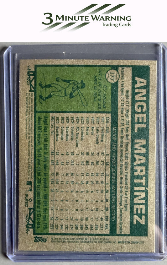 2026 Topps Heritage #177 Angel Martínez