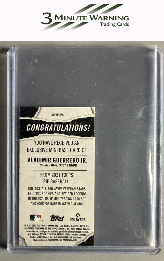 2021 Topps Rip #MRIP-VG Vladimir Guerrero Jr. Mini #/50