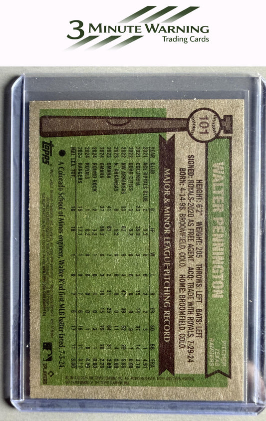 2025 Topps Heritage #101 Walter Pennington