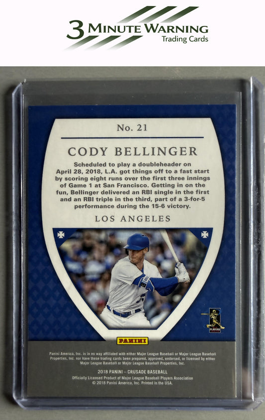 2018 Panini Chronicles #21 Cody Bellinger Crusade