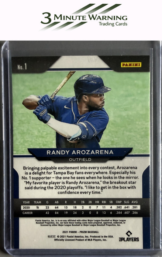 2021 Panini Prizm #1 Randy Arozarena