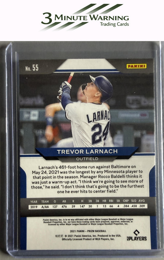 2021 Panini Prizm #55 Trevor Larnach
