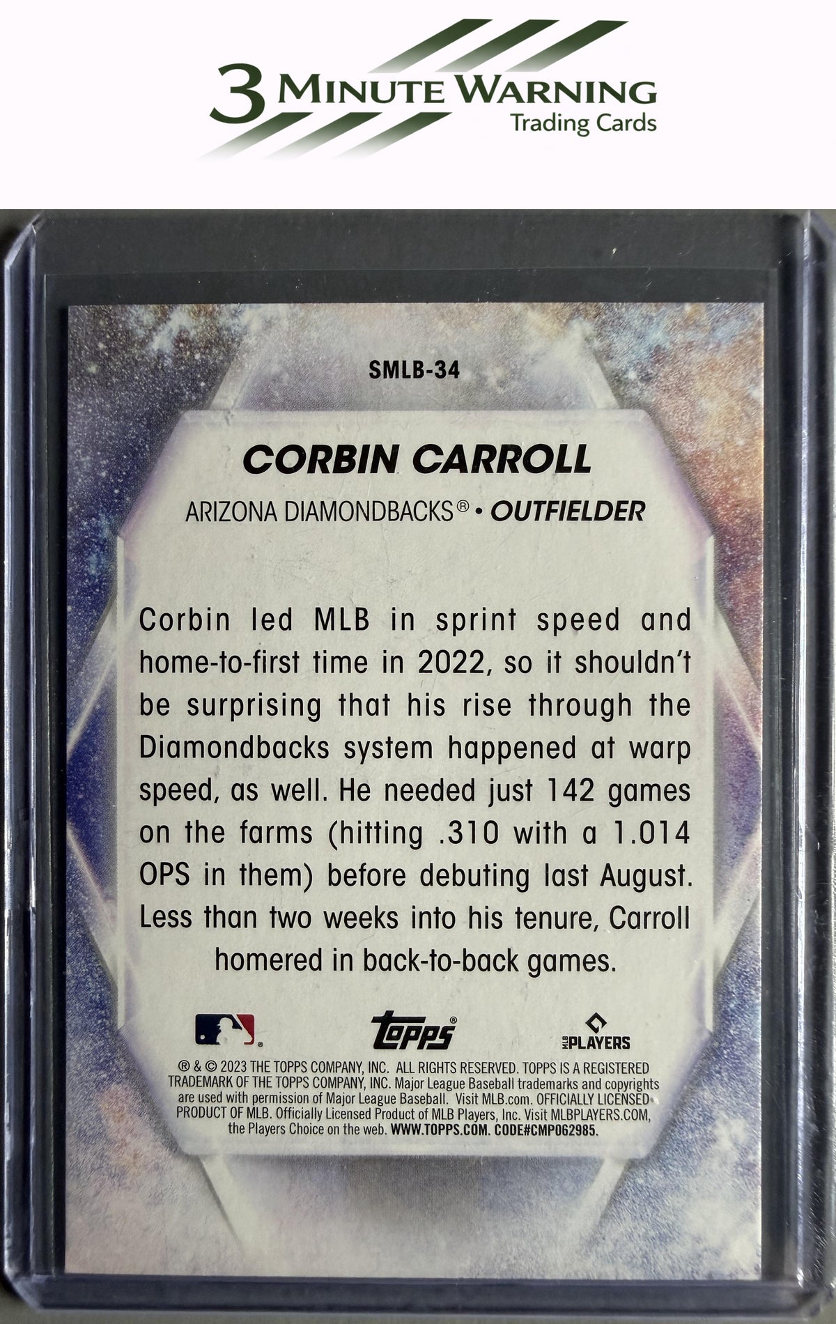 2023 Topps #SMLB-34 Corbin Carroll Stars of MLB