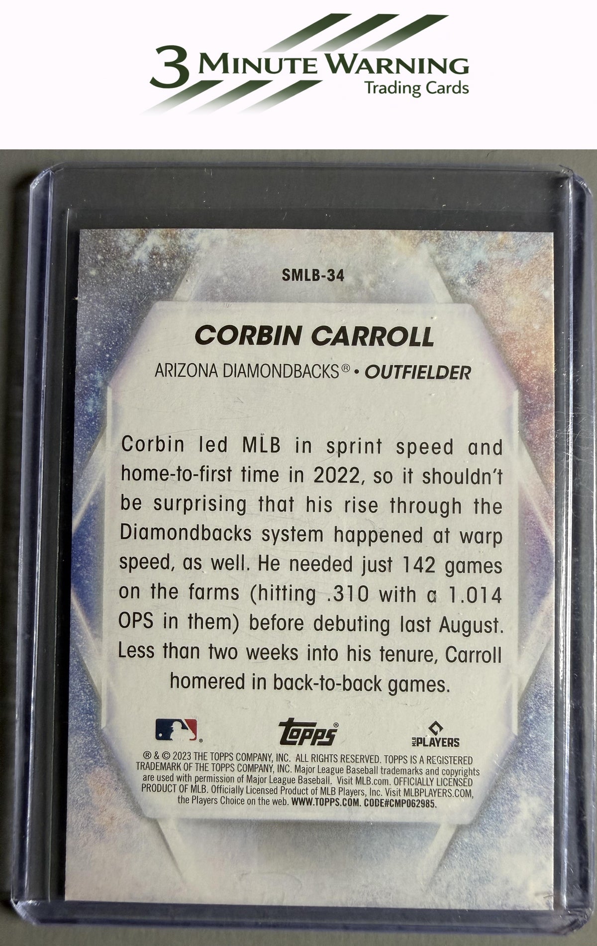 2023 Topps #SMLB-34 Corbin Carroll Stars of MLB