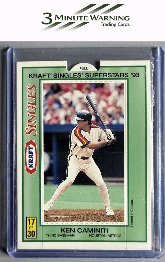 1993 Kraft Singles Superstars #17 Ken Caminiti