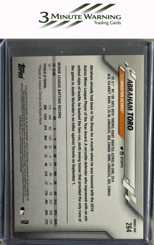 2020 Topps #264 Abraham Toro