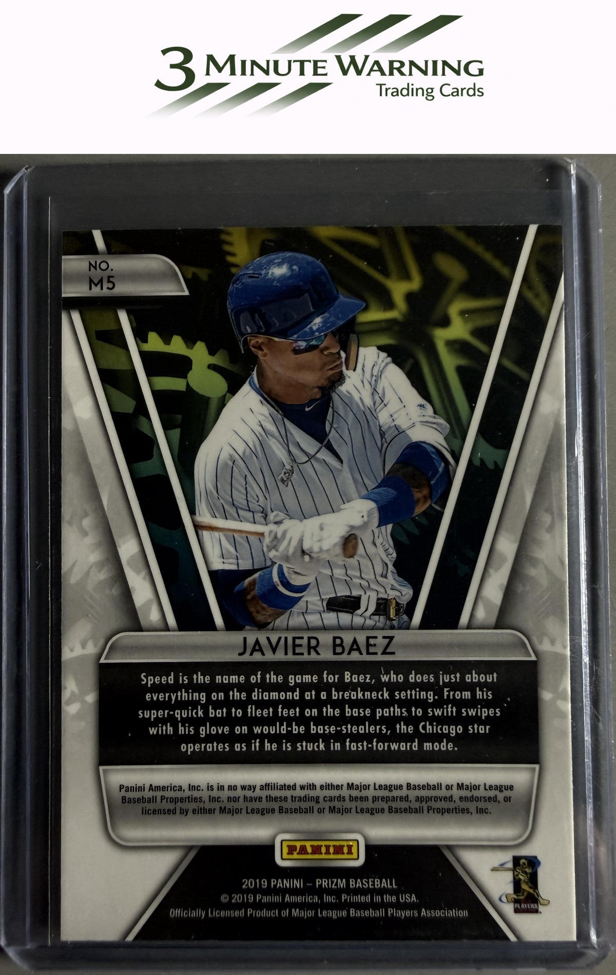 2019 Panini Prizm #M5 Javier Baez Machines