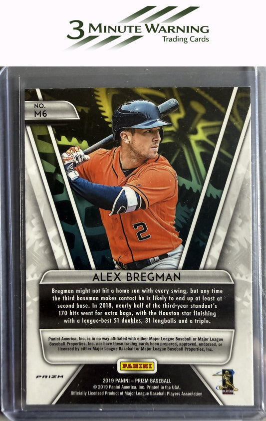 2019 Panini Prizm #M6 Alex Bregman Machines Prizm
