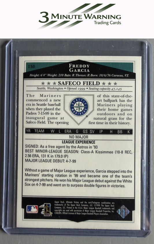 1999 Upper Deck Ultimate Victory #150 Freddy Garcia