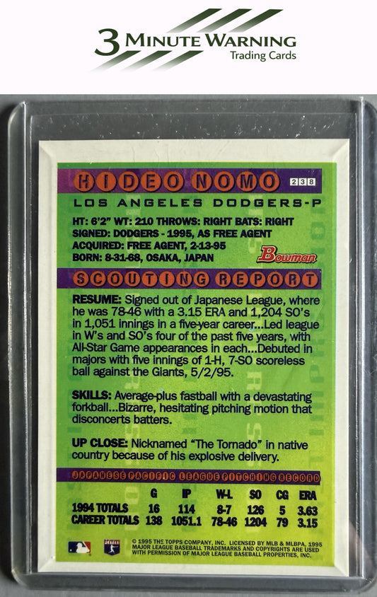 1995 Bowman #238 Hideo Nomo