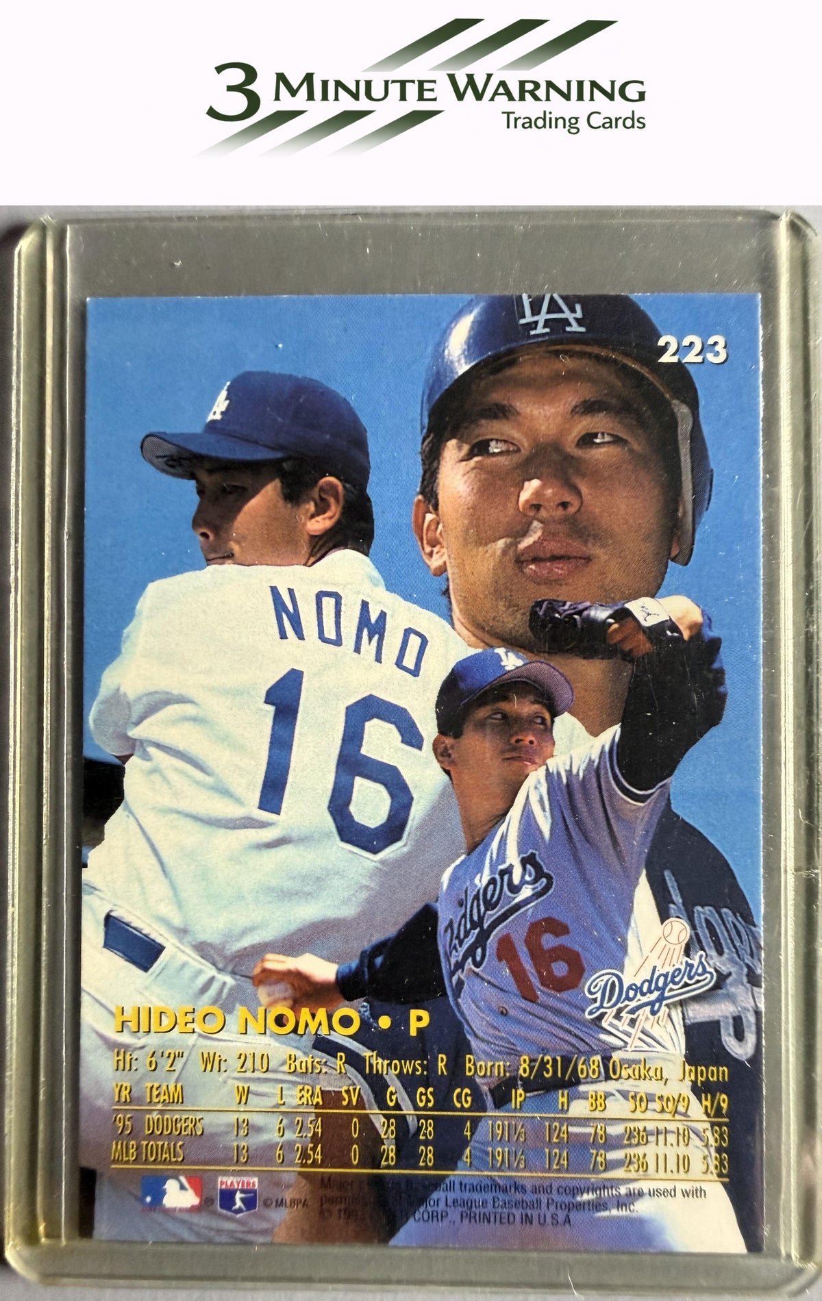 1996 Ultra #223 Hideo Nomo