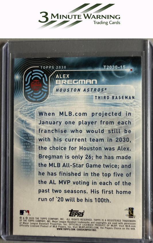 2020 Topps #T2030-15 Alex Bregman Topps 2030