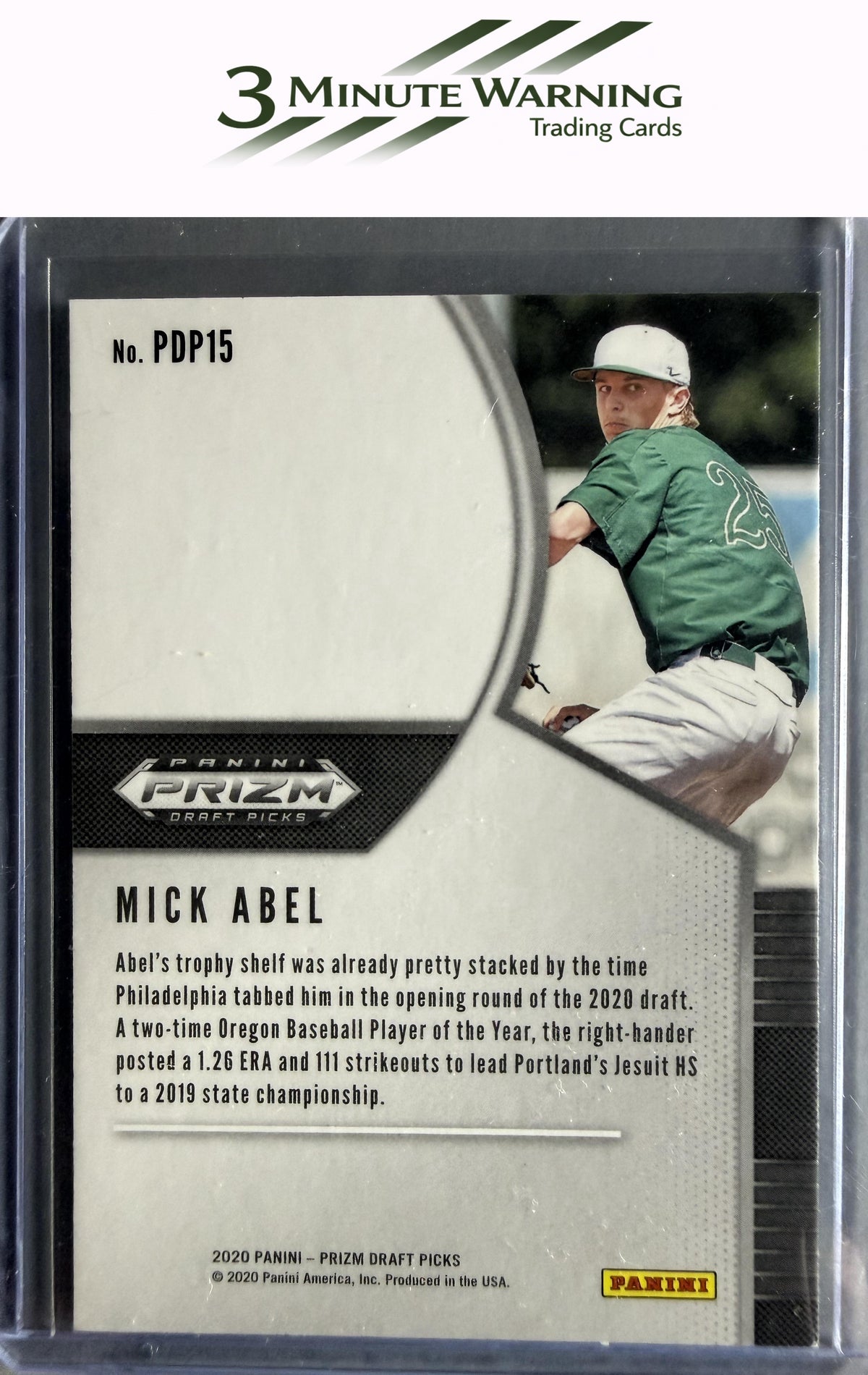 2020 Panini Prizm Draft Picks #PDP15 Mick Abel
