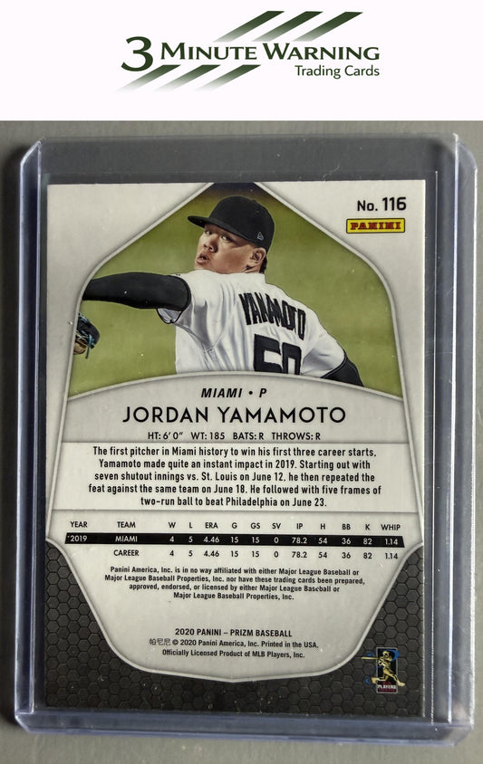 2020 Panini Prizm #116 Jordan Yamamoto