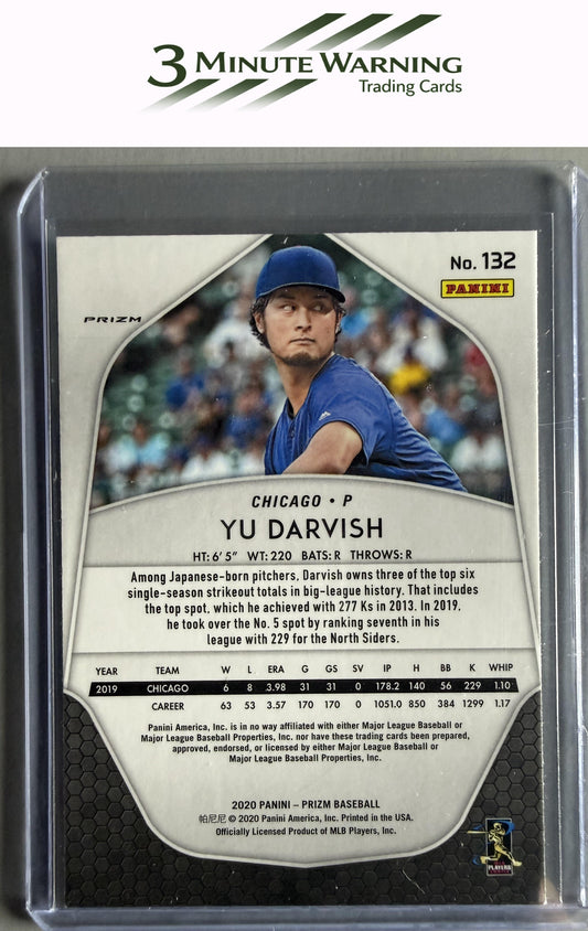 2020 Panini Prizm #132 Yu Darvish Silver Prizm