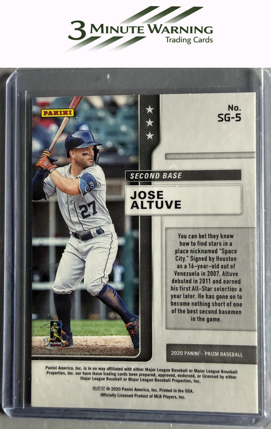 2020 Panini Prizm #SG-5 Jose Altuve Star Gazing