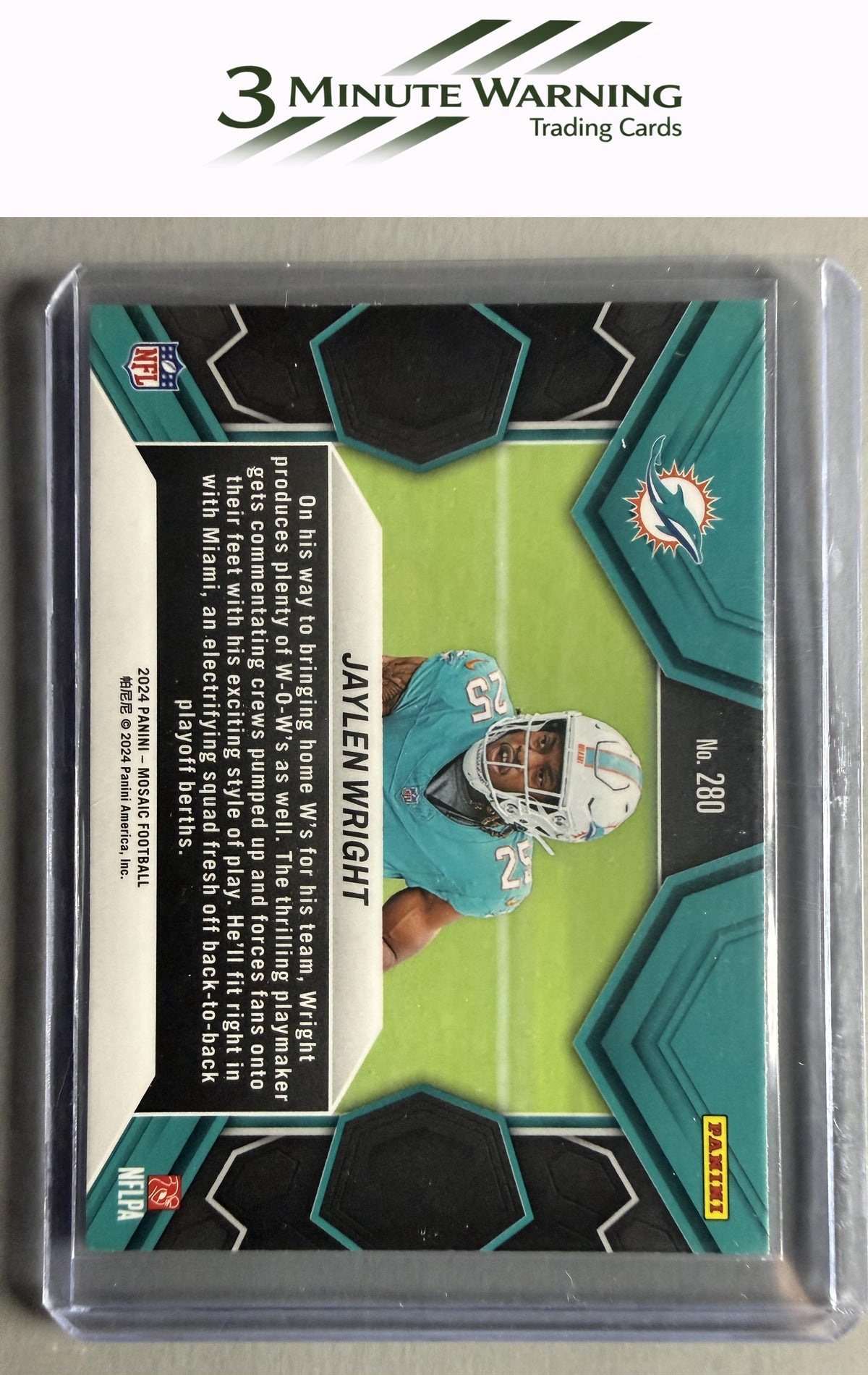 2024 Panini Mosaic #280 Jaylen Wright