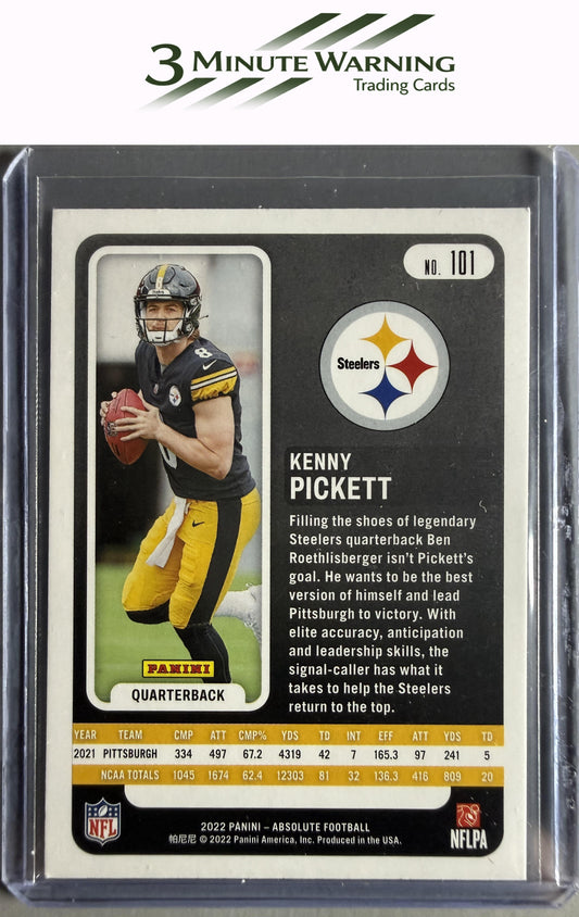 2022 Panini Absolute - Retail #101 Kenny Pickett