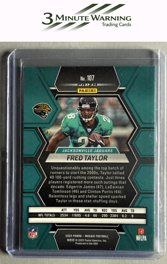 2023 Panini Mosaic #107 Fred Taylor Mosaic