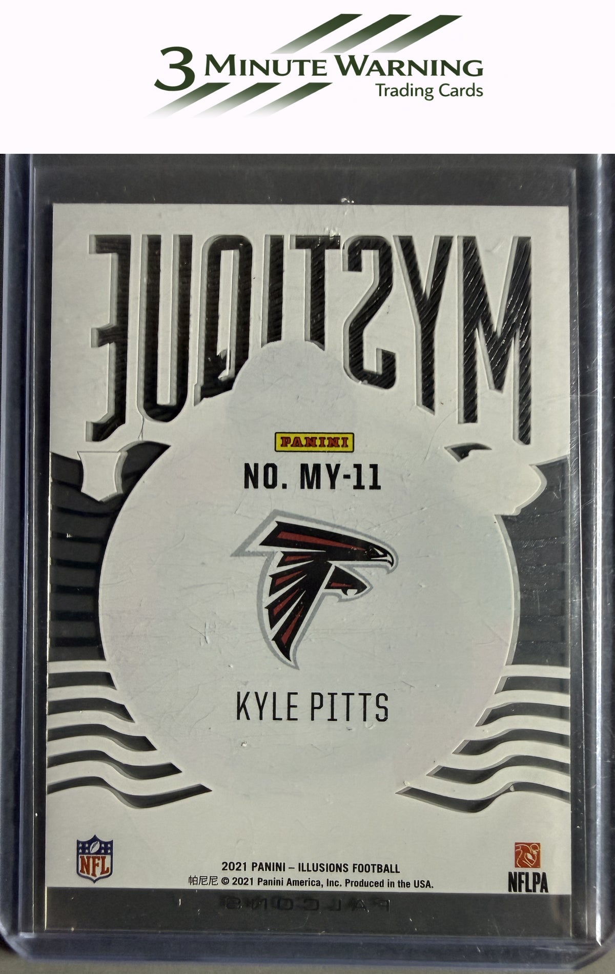 2021 Panini Illusions #MY-11 Kyle Pitts Mystique