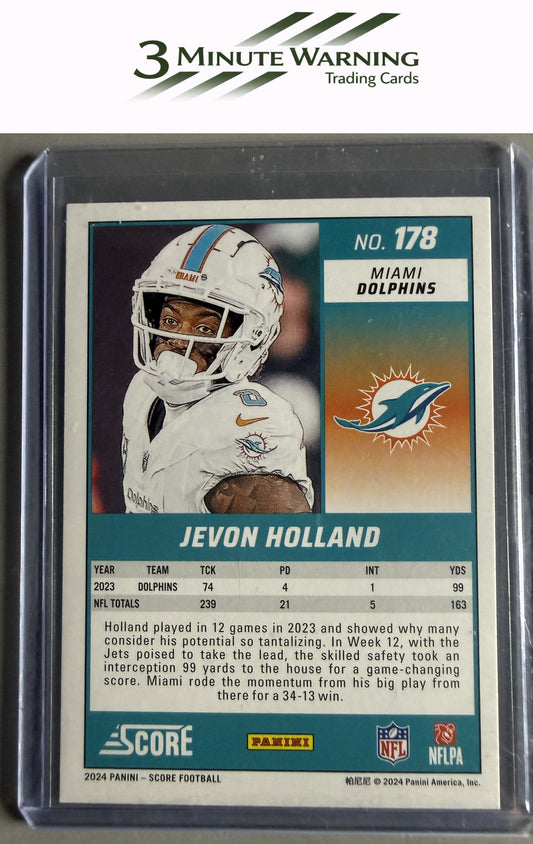 2024 Score #178 Jevon Holland Orange