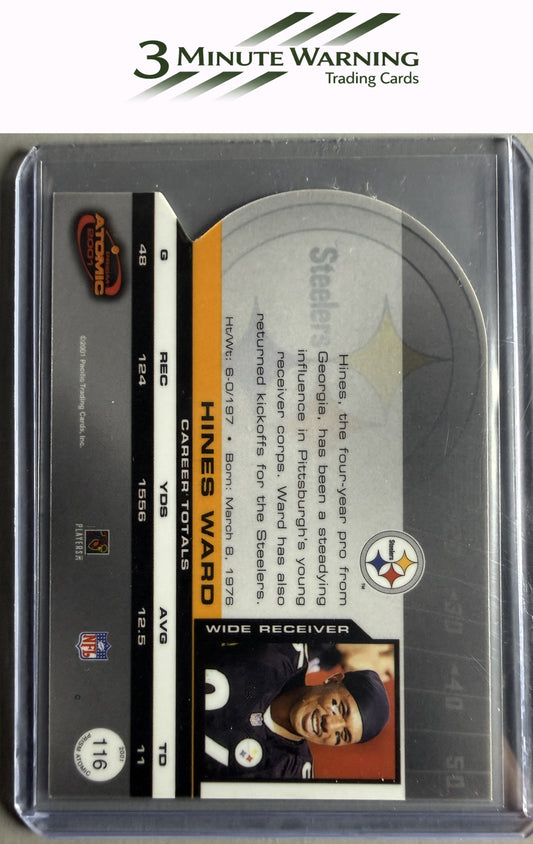 2001 Pacific Prism Atomic #116 Hines Ward