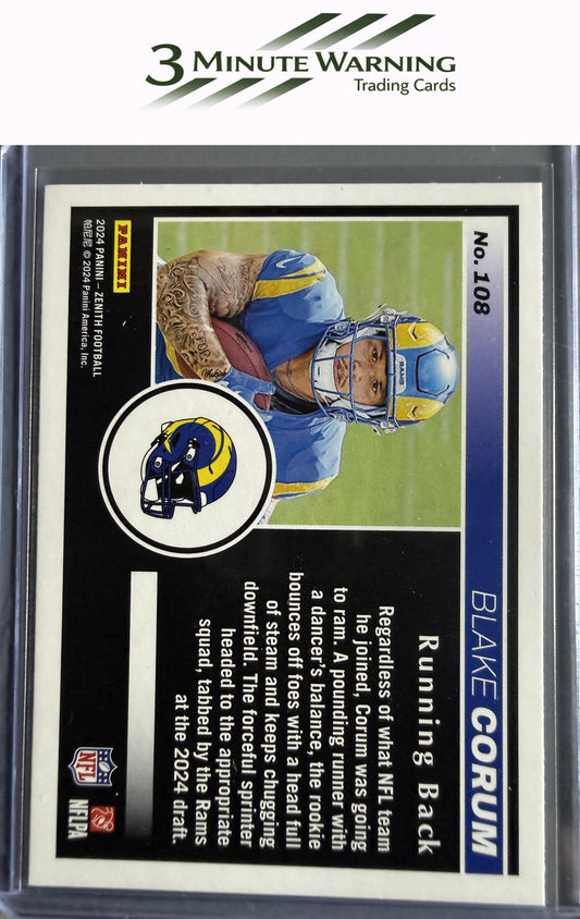 2024 Panini Zenith #108 Blake Corum Retail