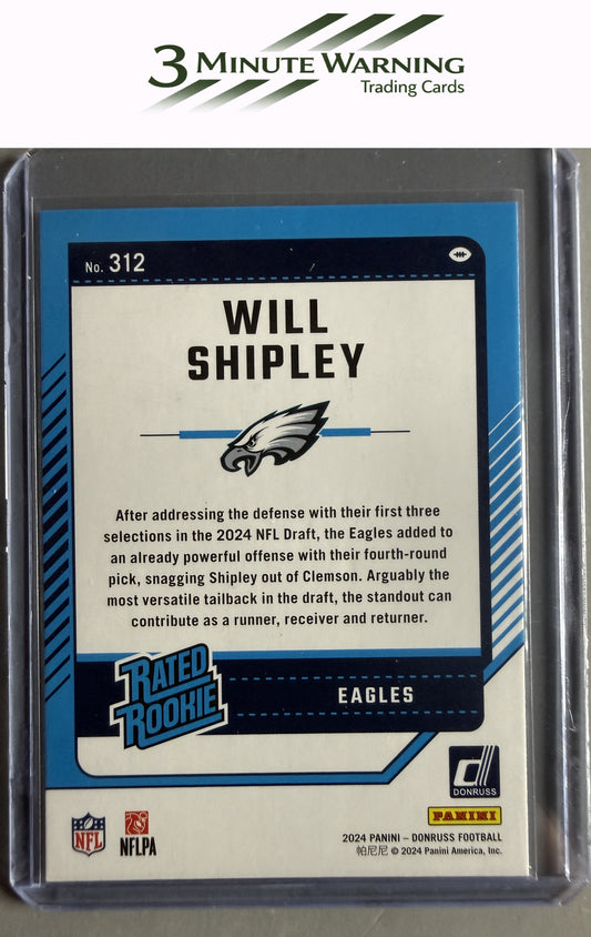 2024 Donruss #312 Will Shipley