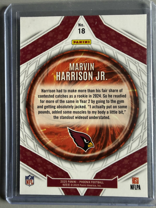 2025 Panini Phoenix #18 Marvin Harrison Jr. Paragon