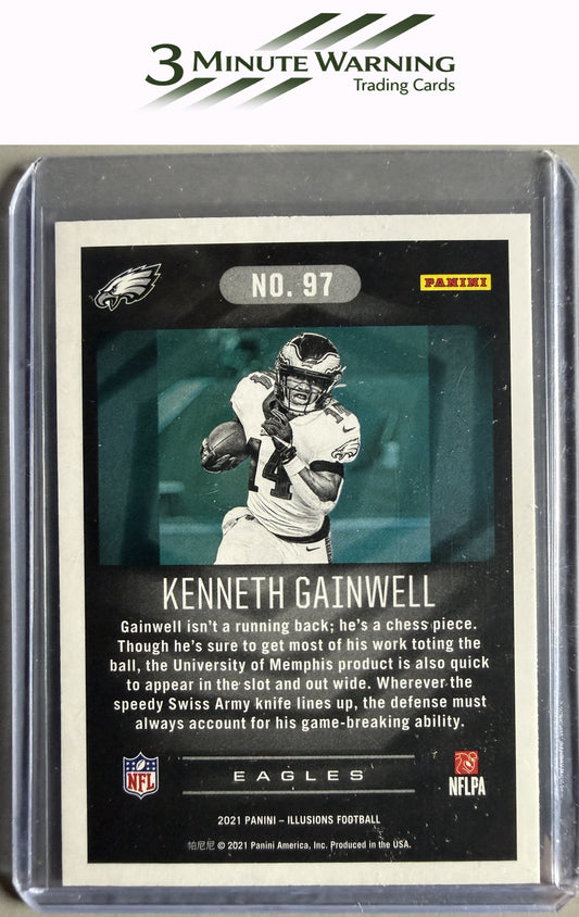 2021 Panini Illusions #97 Kenneth Gainwell