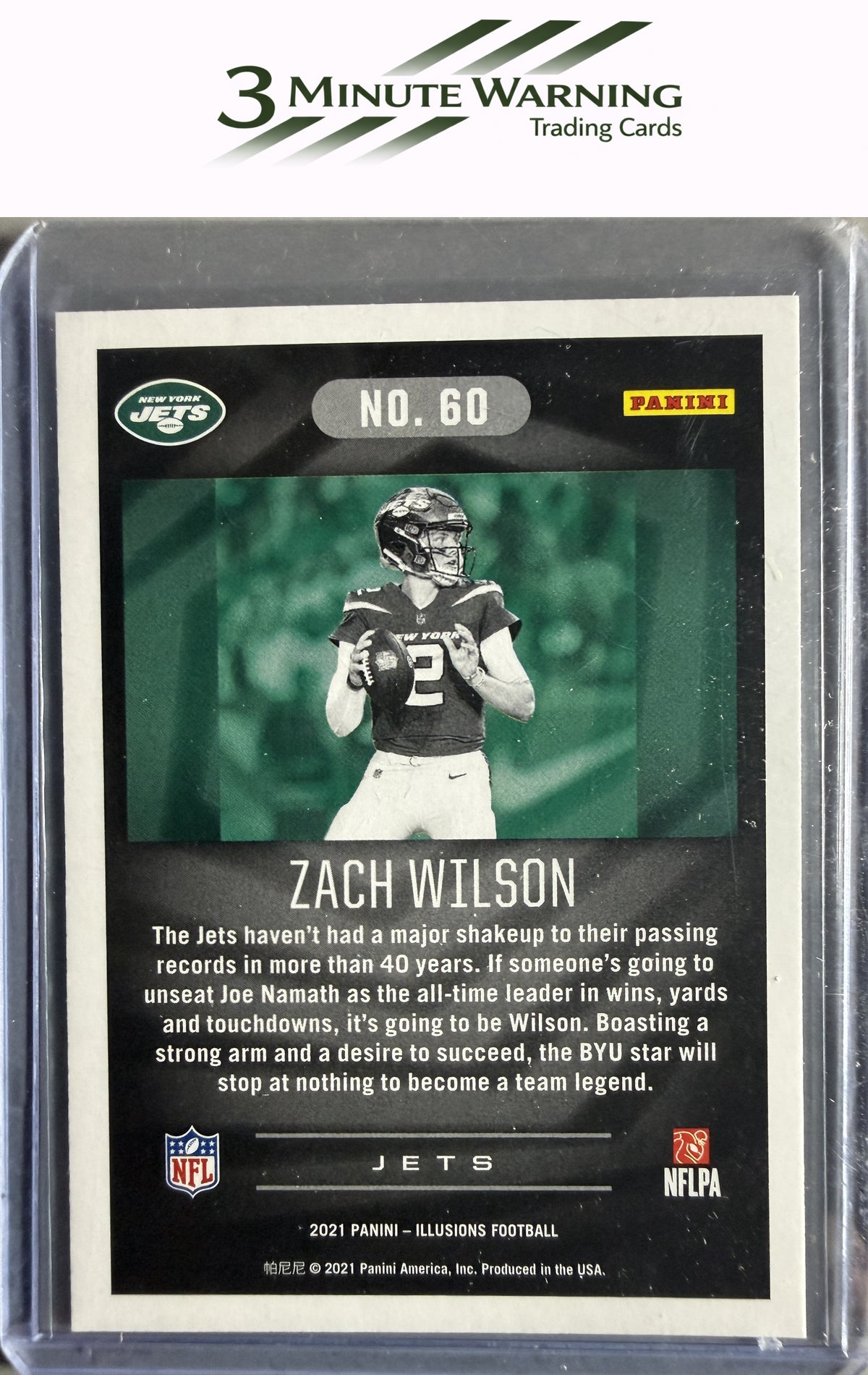 2021 Panini Illusions #60 Zach Wilson Retail