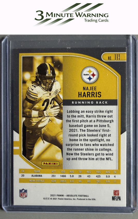 2021 Panini Absolute #111 Najee Harris Retail