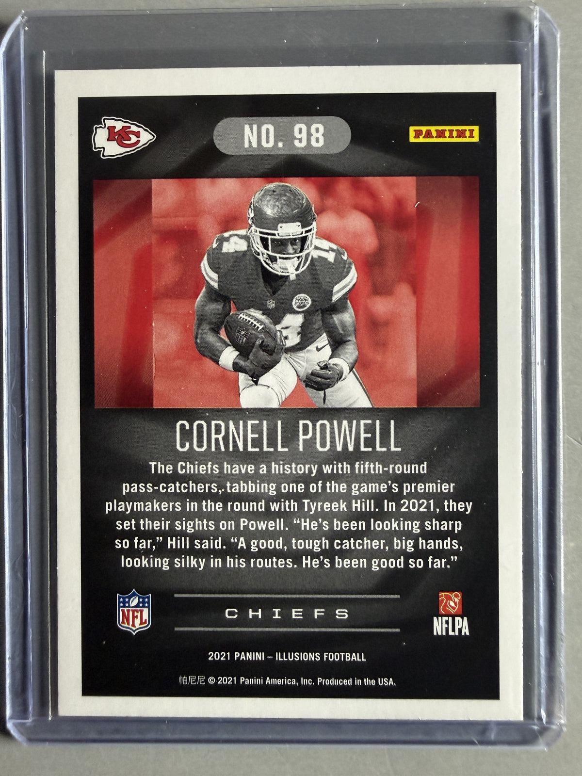 2021 Panini Illusions #98 Cornell Powell