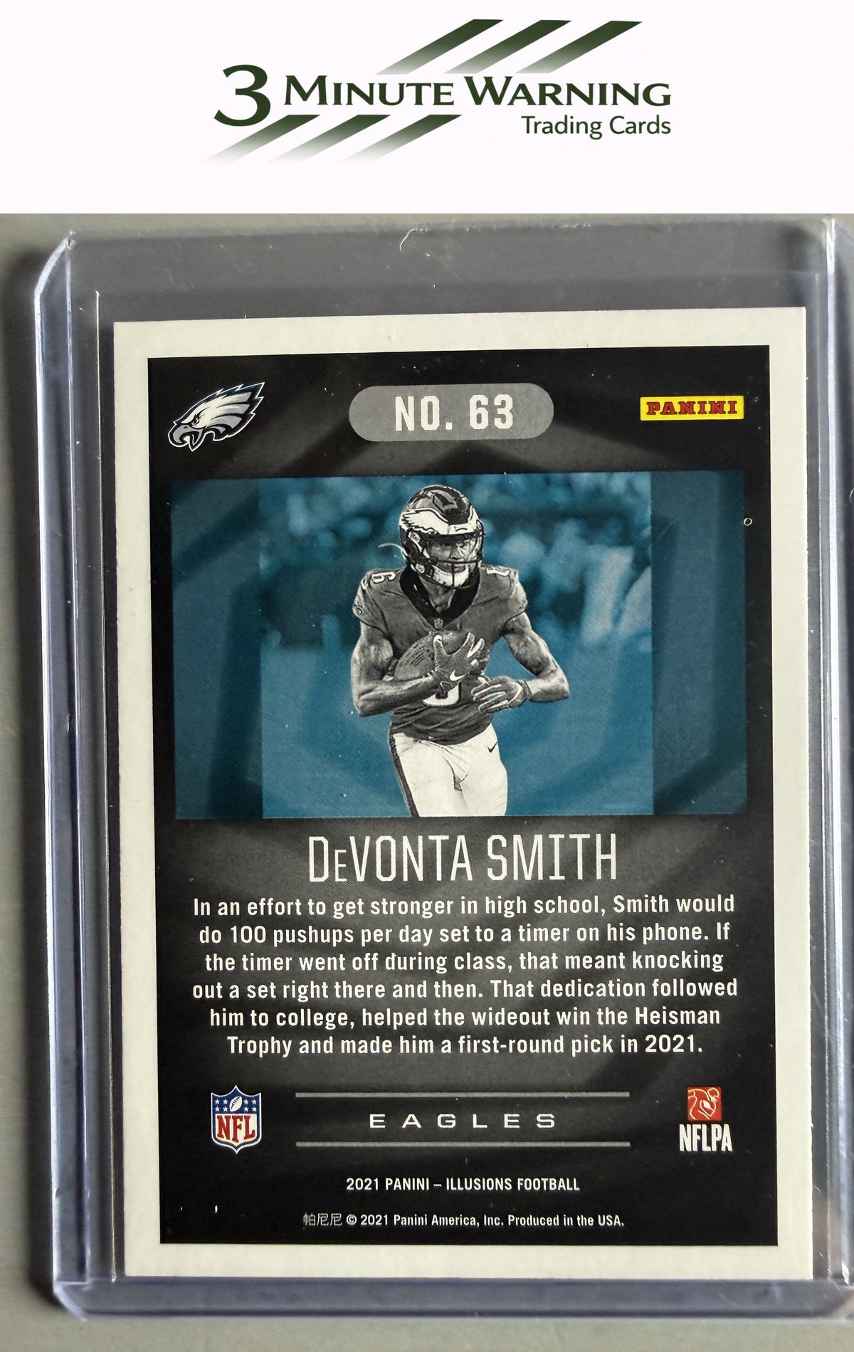 2021 Panini Illusions #63 DeVonta Smith