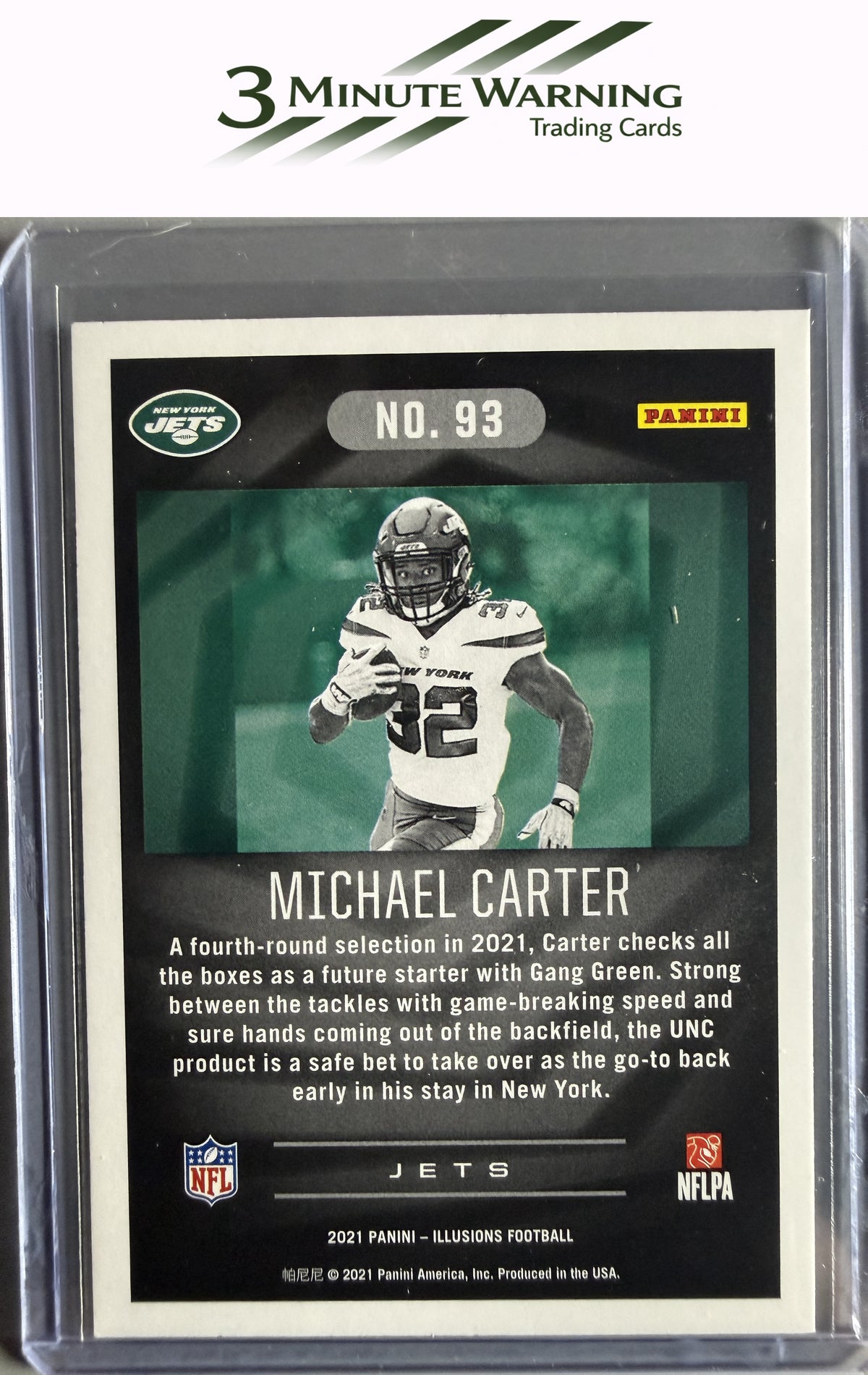 2021 Panini Illusions #93 Michael Carter